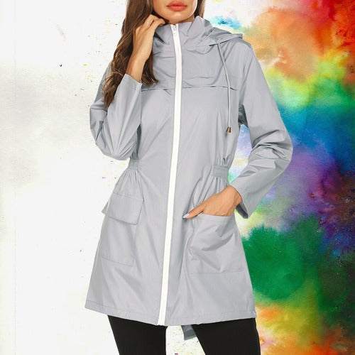Regntät hoodie - Linnéa
