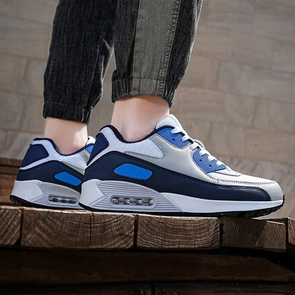 Skinnsneakers i sportstil för män - Ingvar