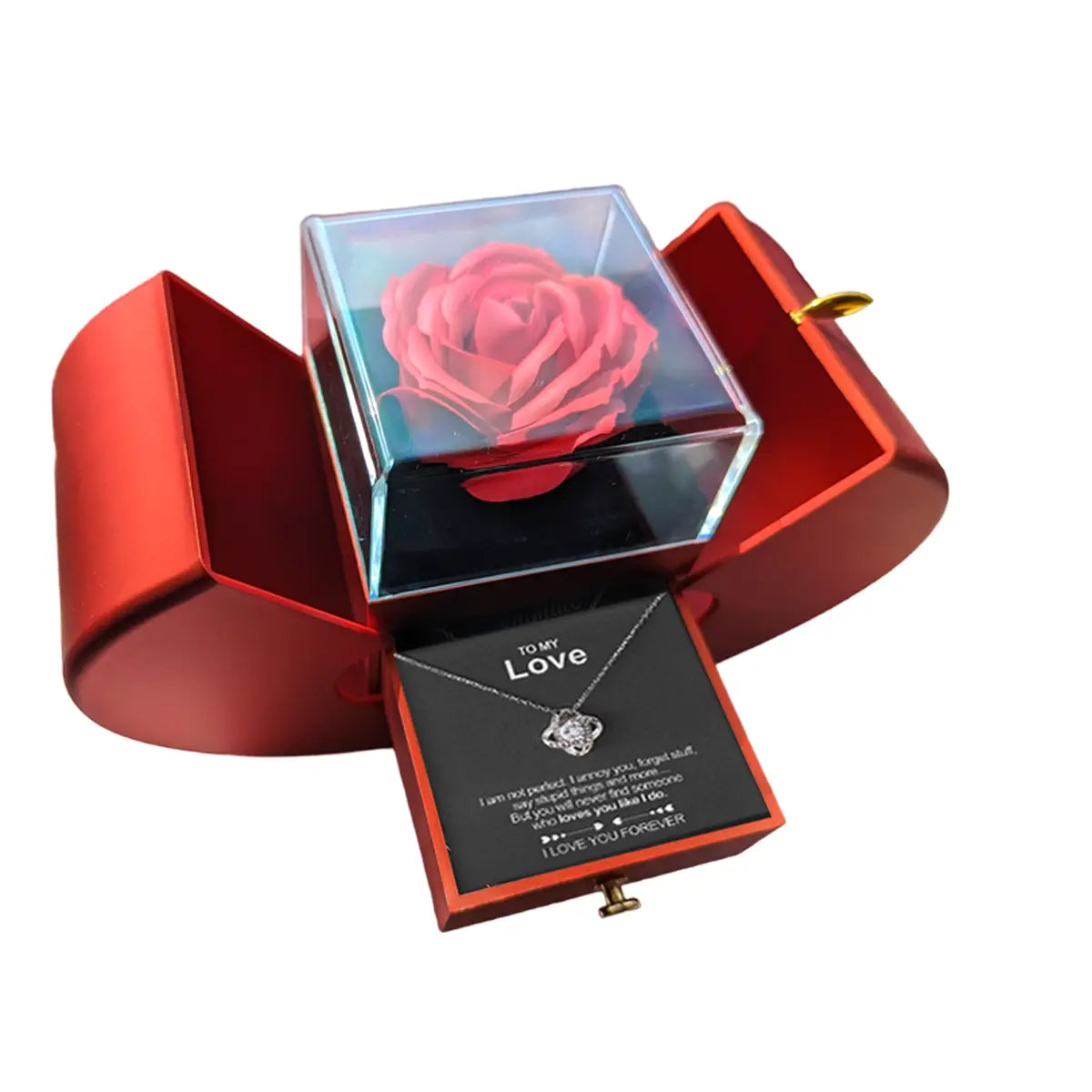 Evig Kärlek Halsband - Rosa