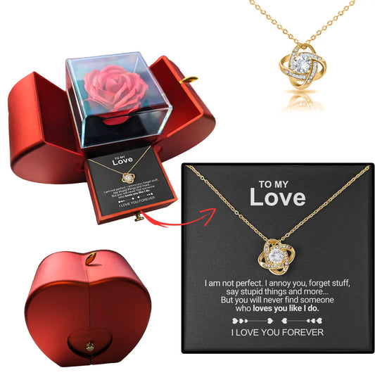 Evig Kärlek Halsband - Rosa