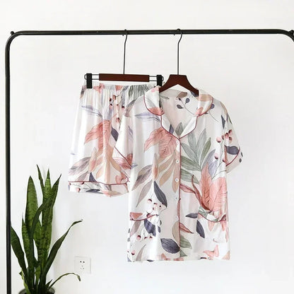 Pyjamasset för kvinnor 100 % viskos nattkläder - Birka