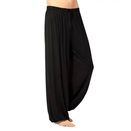 Lösa yogabyxor med hög midja för män - Madelene