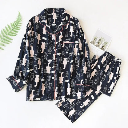 Pyjamasset för kvinnor 100 % viskos nattkläder - Birka