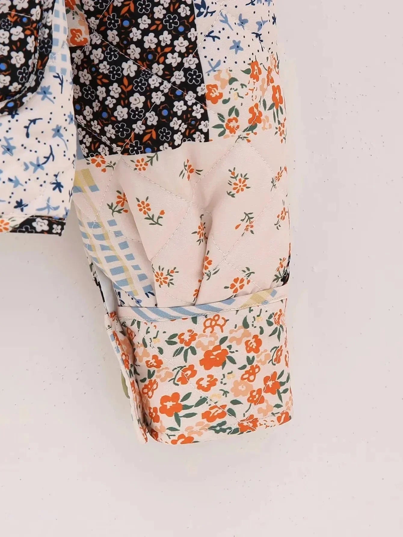 Patchwork quiltad jacka - Gunilla